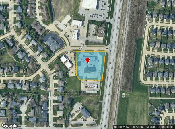  407 N Dunlap Ave, Savoy, IL Parcel Map