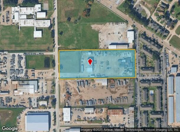 1801 Jasmine Dr, Pasadena, TX Parcel Map