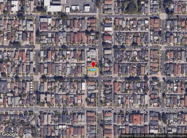  2331-2333 S Alma St, San Pedro, CA Parcel Map