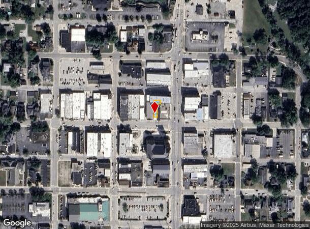  109 W Market St, Bluffton, IN Parcel Map