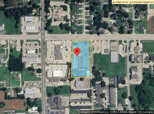  1301 W University Ave, Hammond, LA Parcel Map