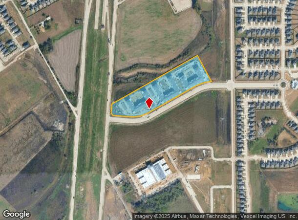  3850 Double Oak Ave, Midlothian, TX Parcel Map