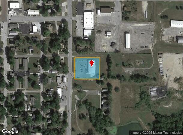  701 Walnut St, Oskaloosa, KS Parcel Map