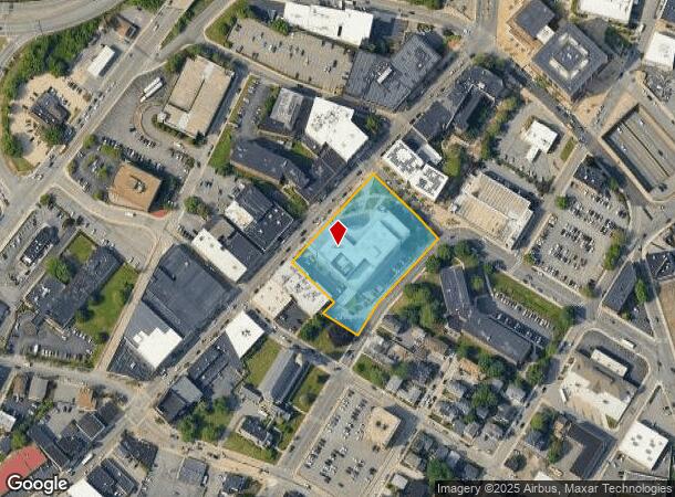 186 S Main St, Fall River, MA Parcel Map