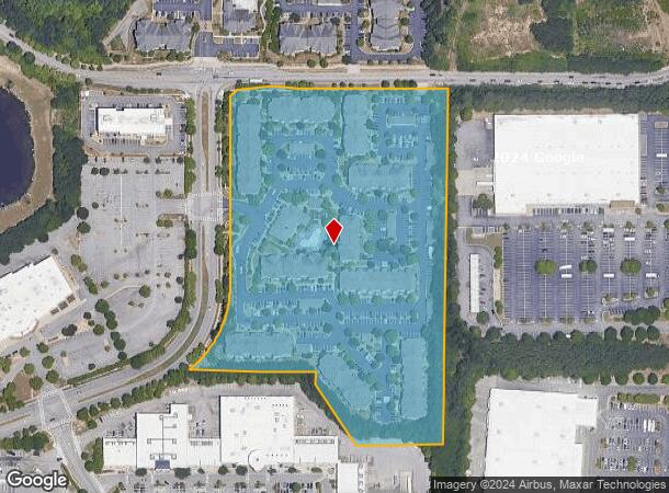  3725 Princeton Lakes Pky Sw, Atlanta, GA Parcel Map