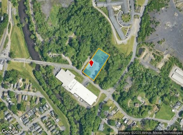  12 E Parker St, Scranton, PA Parcel Map