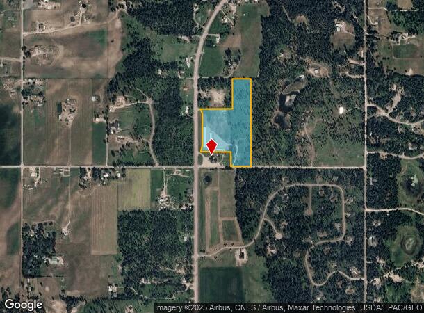 1770 Mt Highway 206, Columbia Falls, MT Parcel Map