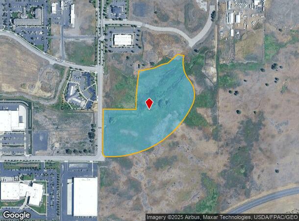 1825 S Technology Blvd, Spokane, WA Parcel Map