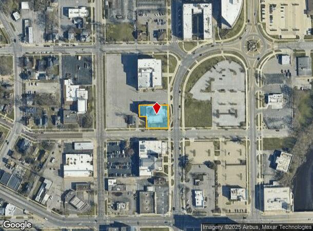  207 W Madison St, South Bend, IN Parcel Map