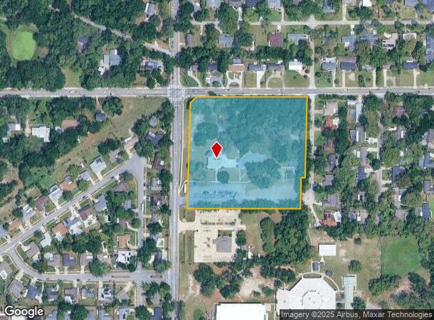 1021 Palm Springs Dr, Altamonte Springs, FL Parcel Map