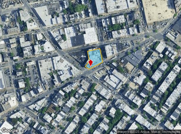  1087 Flushing Ave, Brooklyn, NY Parcel Map