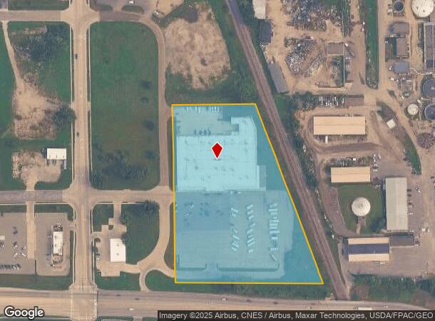1010 Hoffman Dr, Owatonna, MN Parcel Map