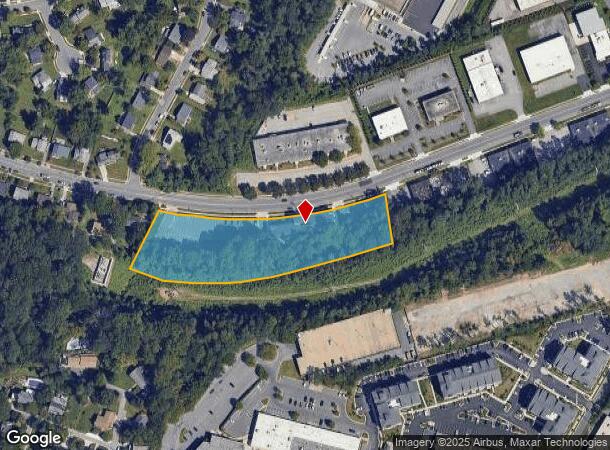  1001 Cromwell Bridge Rd, Towson, MD Parcel Map