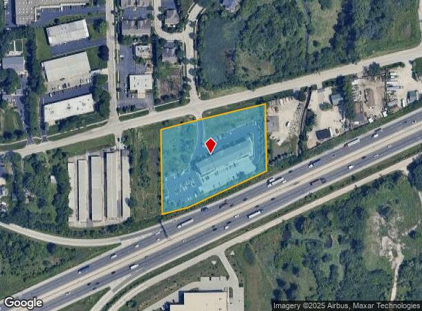  951 N Frontage Rd, Darien, IL Parcel Map