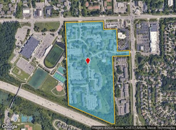  27223 Gateway Dr N, Farmington, MI Parcel Map