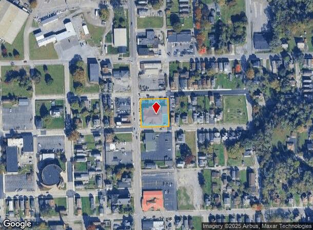  833 S Mill St, New Castle, PA Parcel Map