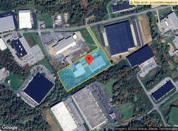  52 Industrial Rd, Elizabethtown, PA Parcel Map