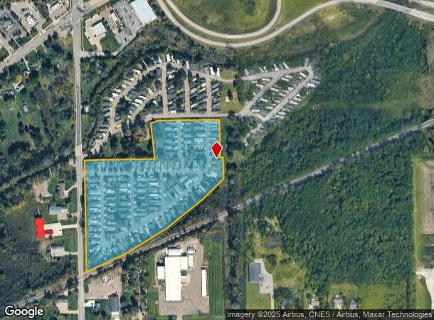 4391 S Elms Rd, Swartz Creek, MI Parcel Map