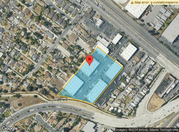  13668 Valley Blvd, City Of Industry, CA Parcel Map