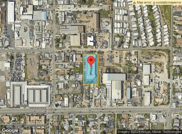  9249 Birch St, Spring Valley, CA Parcel Map