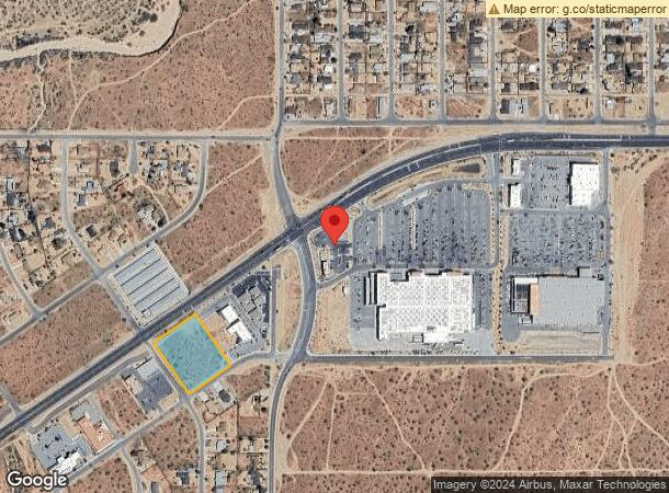  58401 29 Palms Hwy, Yucca Valley, CA Parcel Map