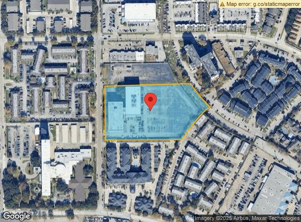  6201 Bonhomme Rd, Houston, TX Parcel Map