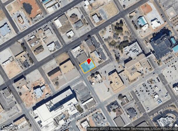 401 E 6Th St, Odessa, TX Parcel Map