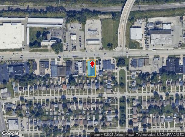 1703 Brookpark Rd, Parma, OH Parcel Map