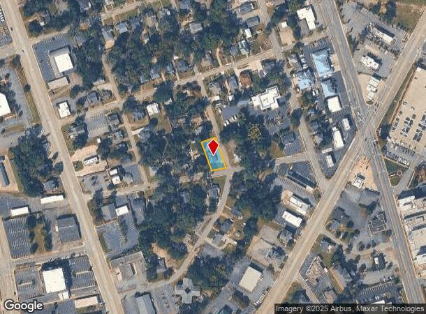  211 Cater St, Anderson, SC Parcel Map