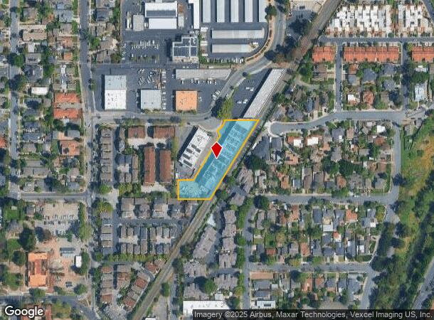 500 Salmar Ave, Campbell, CA Parcel Map