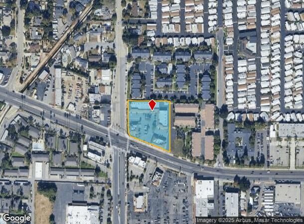 101 E Foothill Blvd, Pomona, CA Parcel Map
