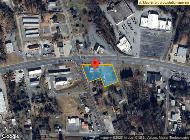  1221 W Pine St, Mount Airy, NC Parcel Map