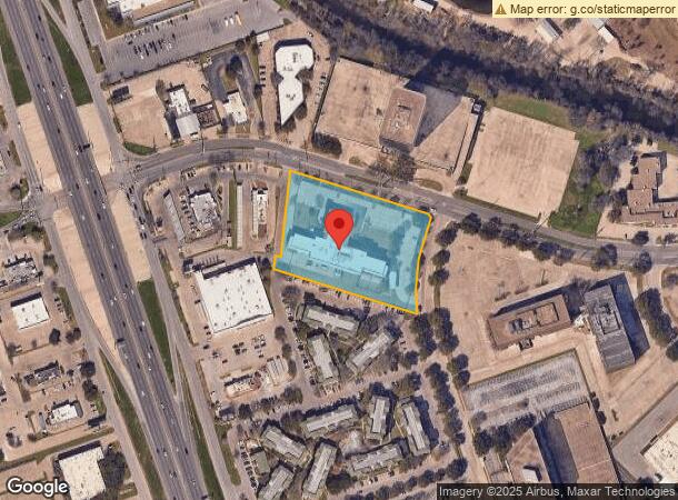  1340 Empire Central Dr, Dallas, TX Parcel Map