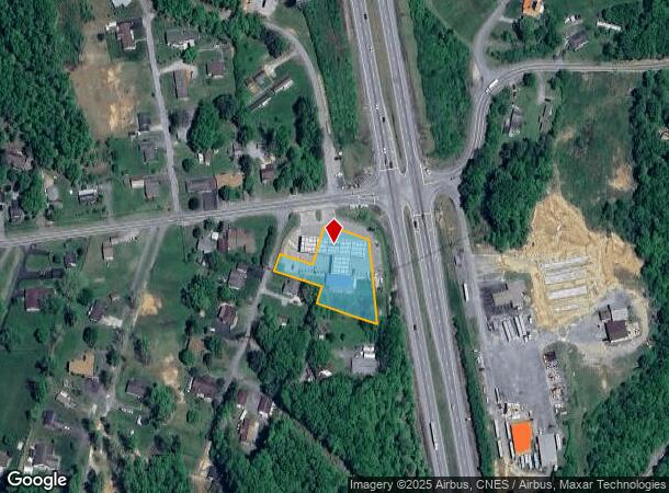  257 Maple Fork Rd, Mount Hope, WV Parcel Map