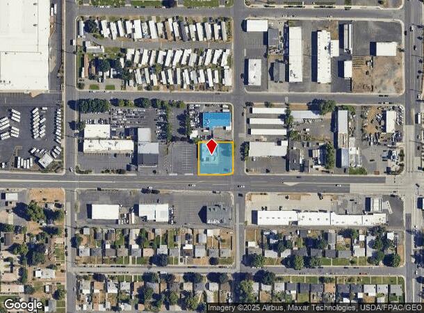  725 E Francis Ave, Spokane, WA Parcel Map