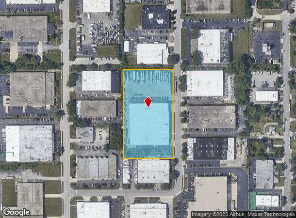  888 N Larch Ave, Elmhurst, IL Parcel Map