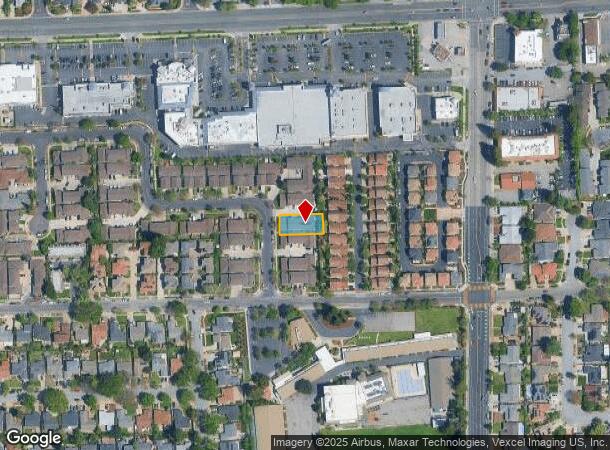 1667 Whitwood Ln, Campbell, CA Parcel Map