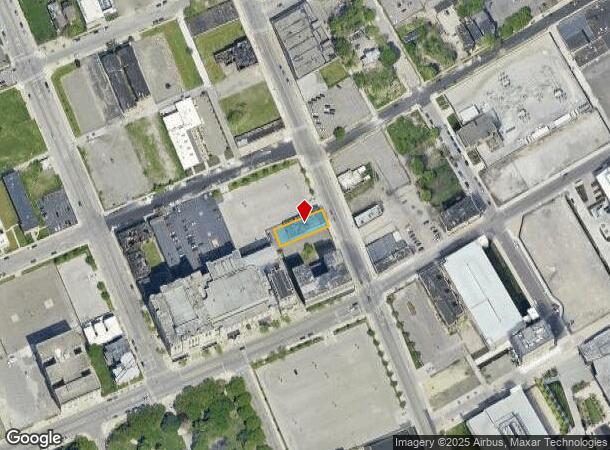  2949 Cass Ave, Detroit, MI Parcel Map