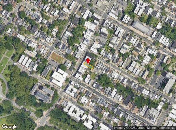  730 W Side Ave, Jersey City, NJ Parcel Map