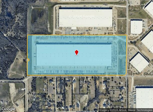  501 W Danieldale Rd, Desoto, TX Parcel Map