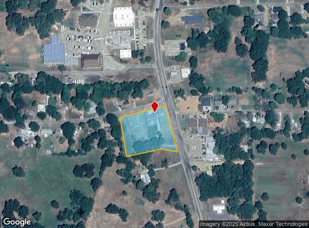 Birch St, Maud, TX Parcel Map