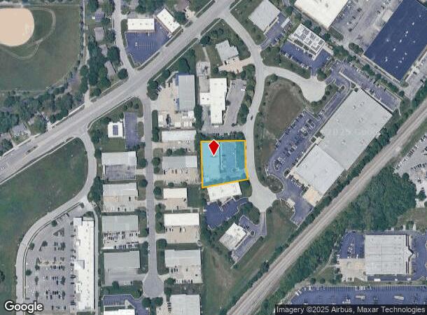  841 N Martway Dr, Olathe, KS Parcel Map