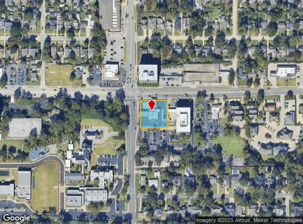 2406 E 21St St, Tulsa, OK Parcel Map