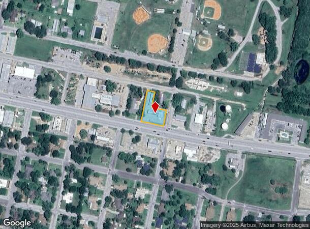 1449 E Austin St, Giddings, TX Parcel Map