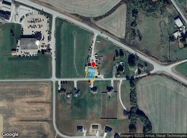  7646 E Mill Rd, Milan, IN Parcel Map