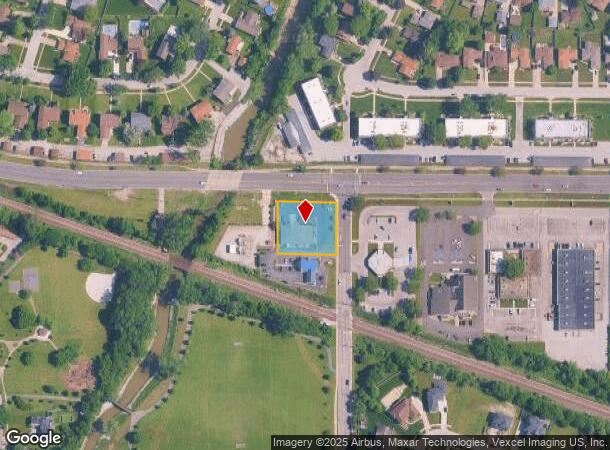 1544 45Th St, Munster, IN Parcel Map