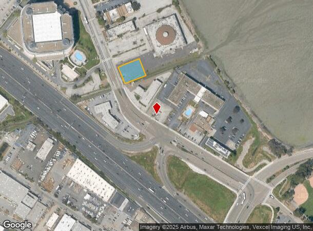  1288 Bayshore Hwy, Burlingame, CA Parcel Map