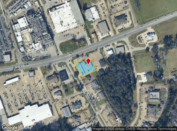 1607 W Frank Ave, Lufkin, TX Parcel Map