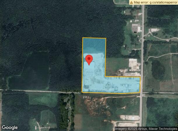  2120 Ford Rd, Muscle Shoals, AL Parcel Map