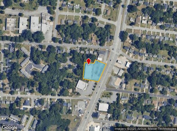  2006 Randleman Rd, Greensboro, NC Parcel Map